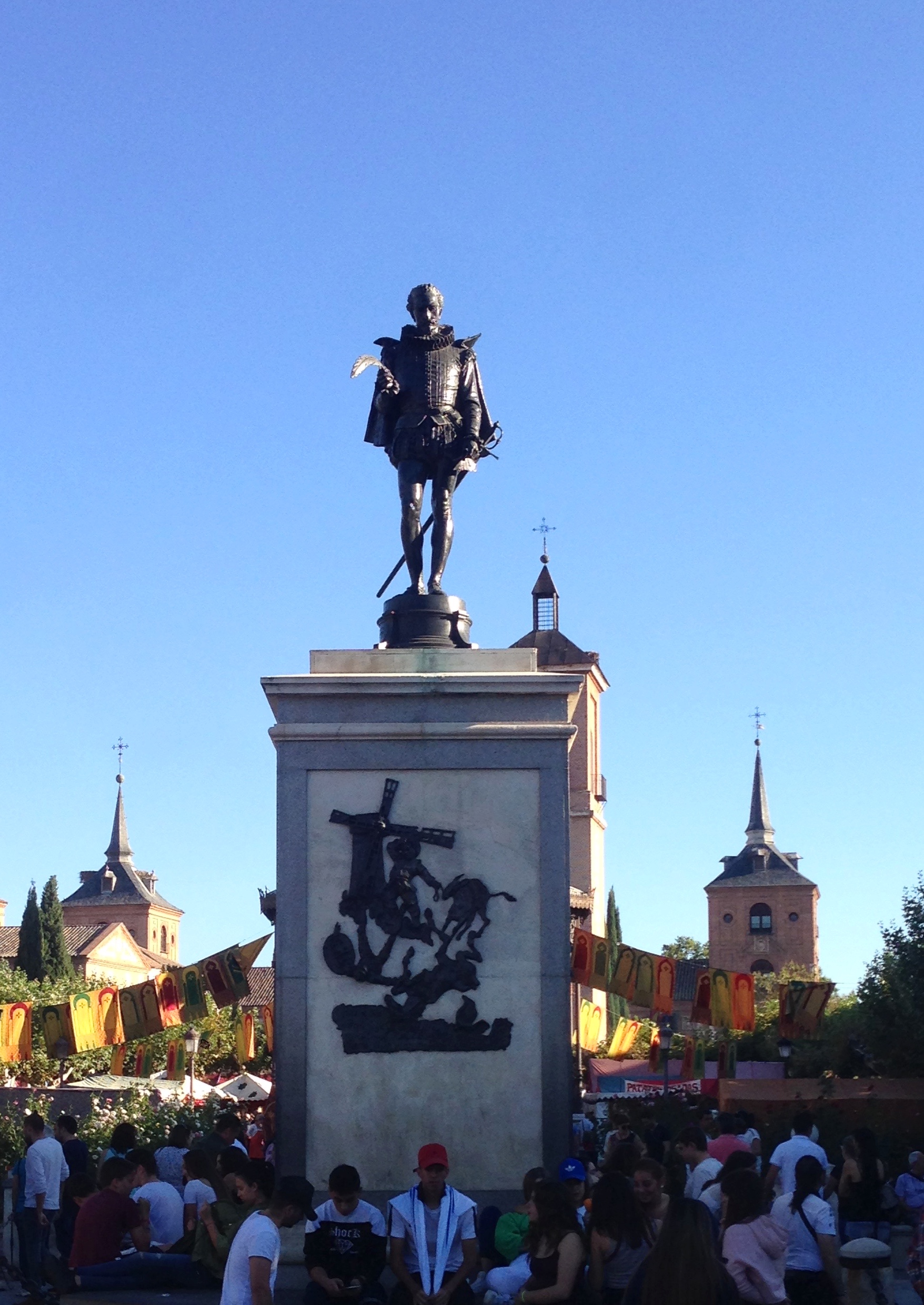 Cervantes Statue