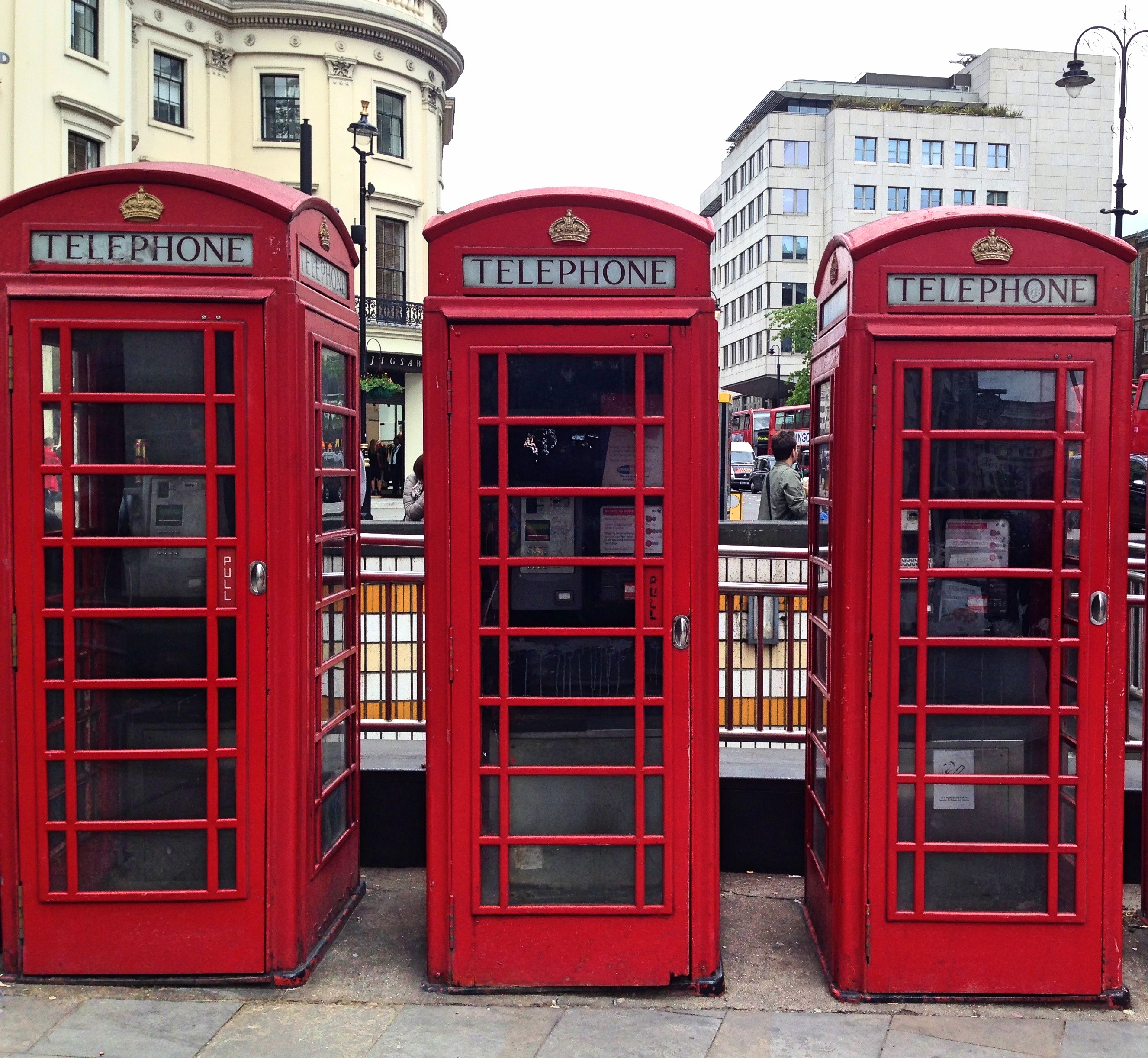 Red Telephone Booths