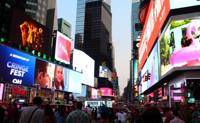 Review: Times Square Red, Times Square&nbsp;Blue